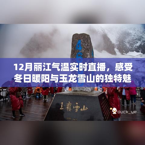 丽江冬季气温直播，玉龙雪山下的暖阳体验