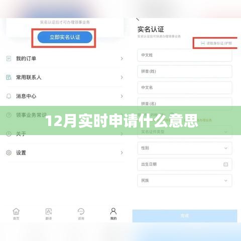 实时申请的含义及作用解析