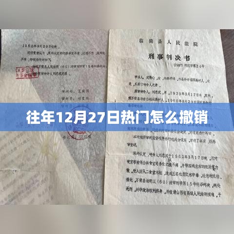 往年12月27日热门事件撤销指南