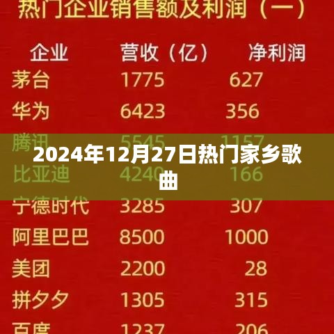 2024年热门家乡歌曲回顾，乡音乡情，感动心灵