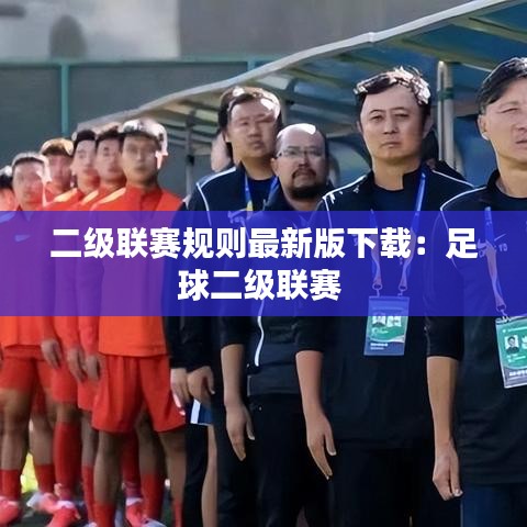 二级联赛规则最新版下载：足球二级联赛 
