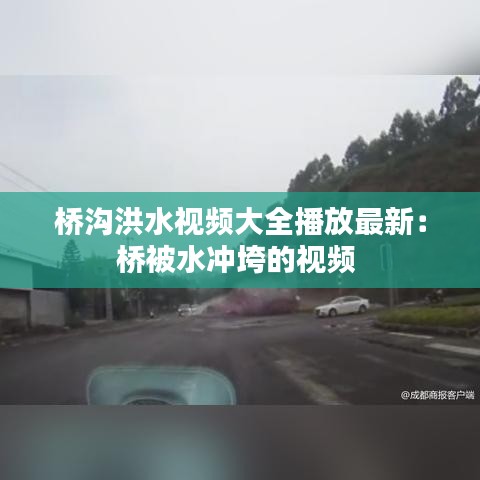 桥沟洪水视频大全播放最新：桥被水冲垮的视频 