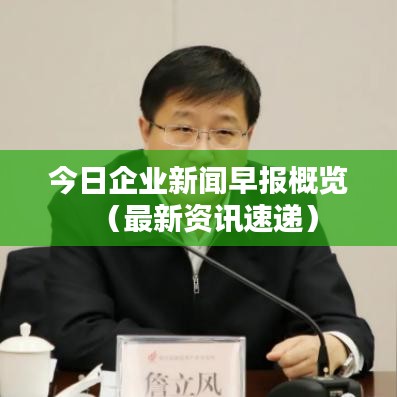 今日企业新闻早报概览（最新资讯速递）