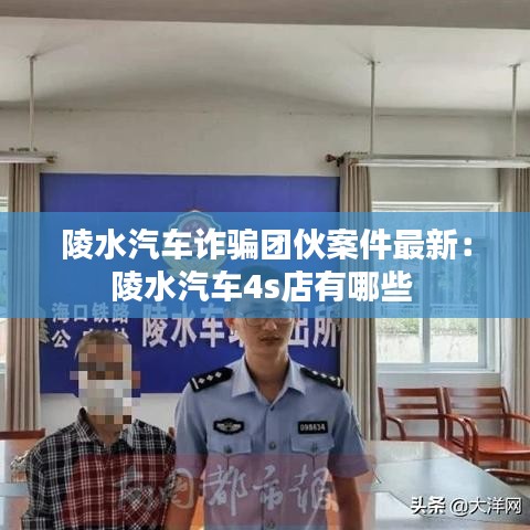 陵水汽车诈骗团伙案件最新：陵水汽车4s店有哪些 