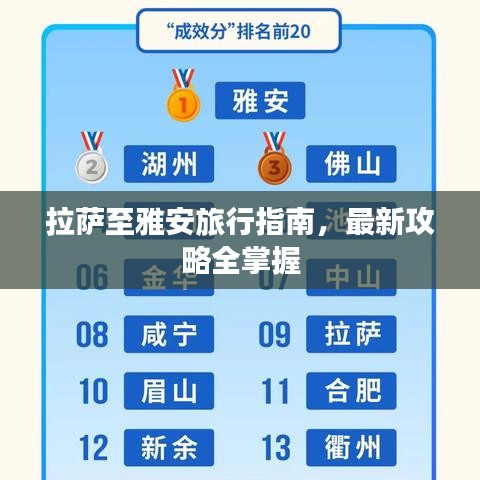 拉萨至雅安旅行指南，最新攻略全掌握