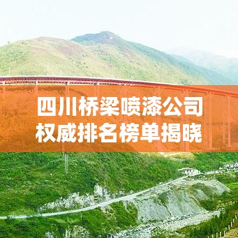 四川桥梁喷漆公司权威排名榜单揭晓！