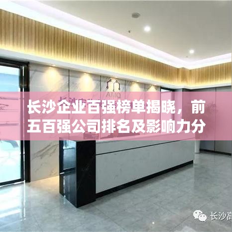 长沙企业百强榜单揭晓，前五百强公司排名及影响力分析