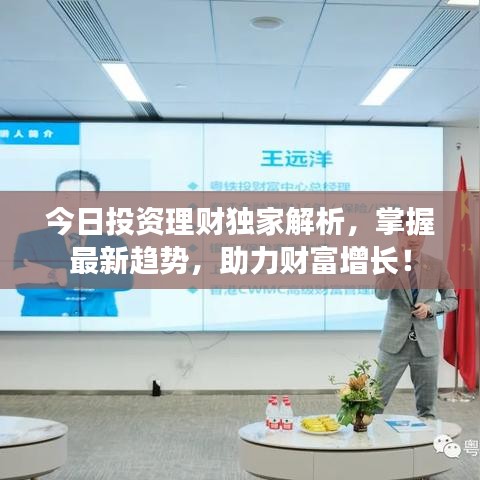 今日投资理财独家解析，掌握最新趋势，助力财富增长！