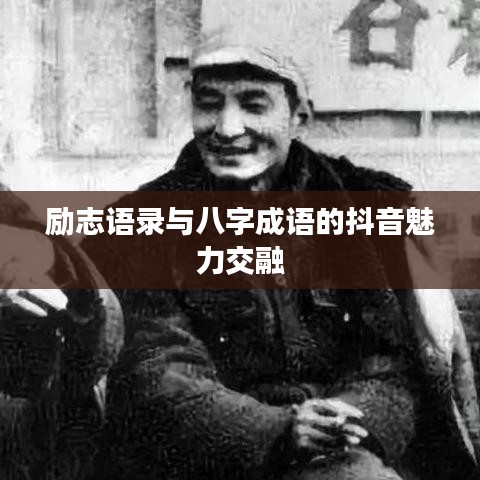 励志语录与八字成语的抖音魅力交融
