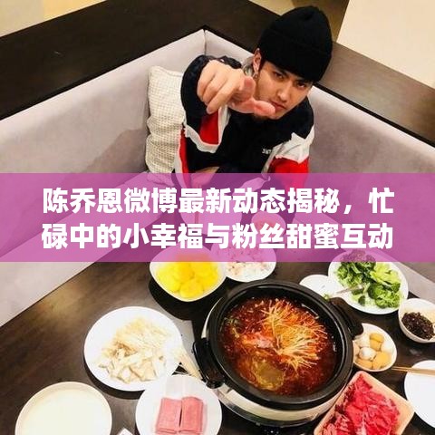 陈乔恩微博最新动态揭秘，忙碌中的小幸福与粉丝甜蜜互动