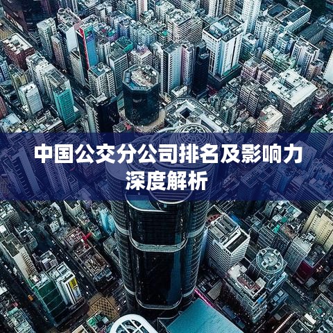 中国公交分公司排名及影响力深度解析