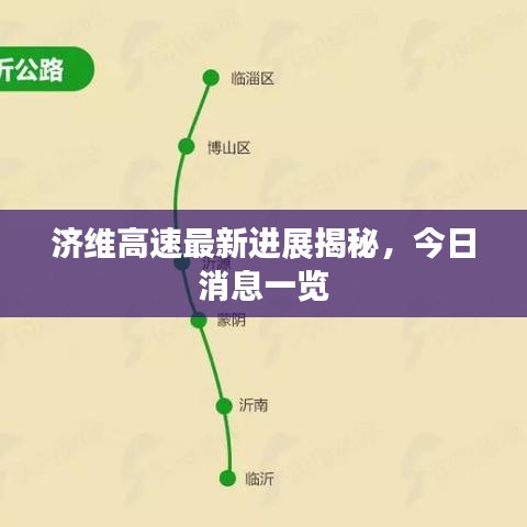 济维高速最新进展揭秘，今日消息一览