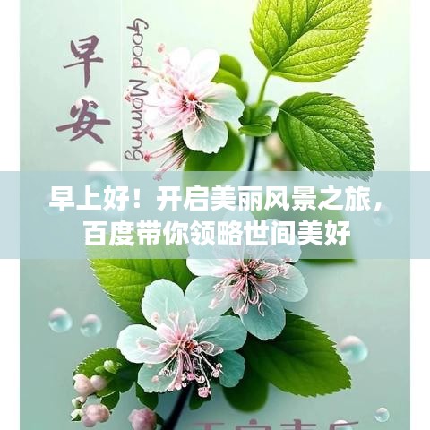 早上好！开启美丽风景之旅，百度带你领略世间美好