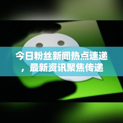 今日粉丝新闻热点速递，最新资讯聚焦传递