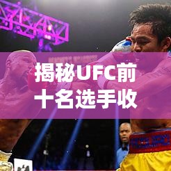 揭秘UFC前十名选手收入排名榜单！