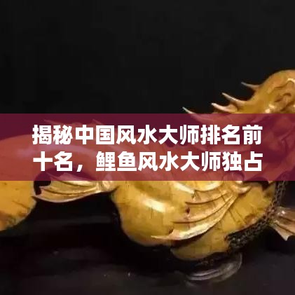 揭秘中国风水大师排名前十名，鲤鱼风水大师独占鳌头！