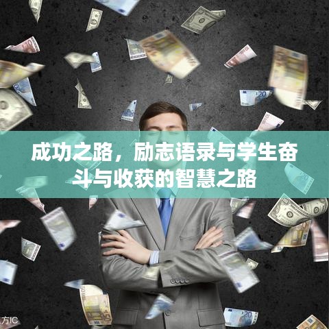 成功之路，励志语录与学生奋斗与收获的智慧之路