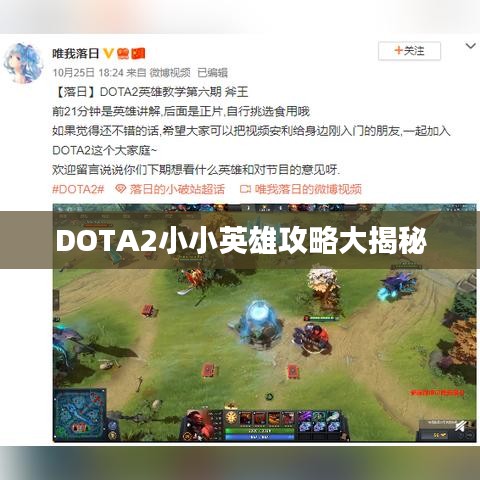 DOTA2小小英雄攻略大揭秘