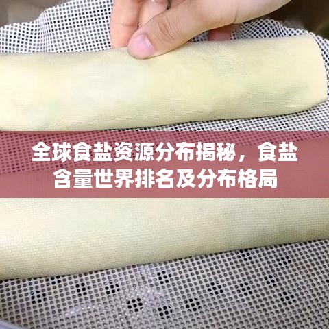 全球食盐资源分布揭秘，食盐含量世界排名及分布格局