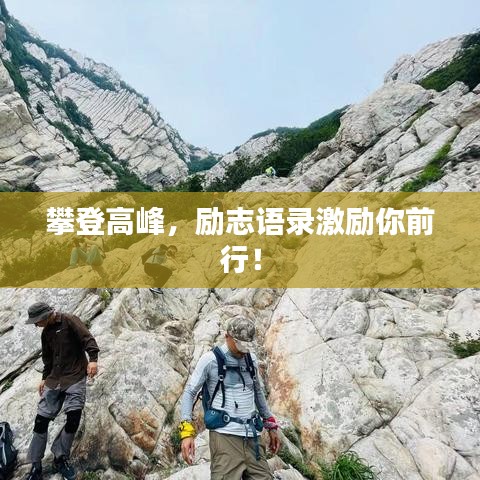 攀登高峰，励志语录激励你前行！