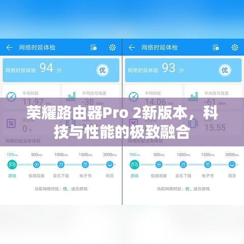荣耀路由器Pro 2新版本，科技与性能的极致融合