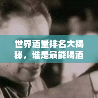 世界酒量排名大揭秘，谁是最能喝酒的国家？